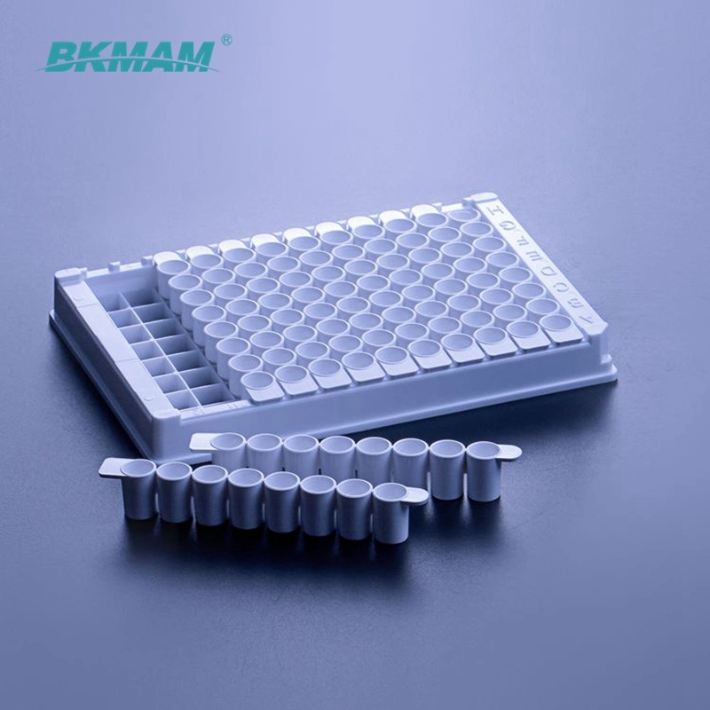 Laboratory Supplies Transparent Well Polystyrene Elisa Plate 96 Well